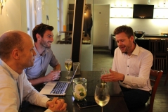 Daniel Lakens spiega i vantaggi di portare avanti collaborazioni (Foto di Alex Koch)